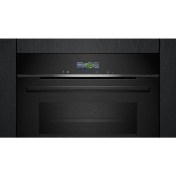 Siemens CM724G1B1 iQ700 Mikrodalga Fonksiyonlu Kompakt Ankastre Fırın