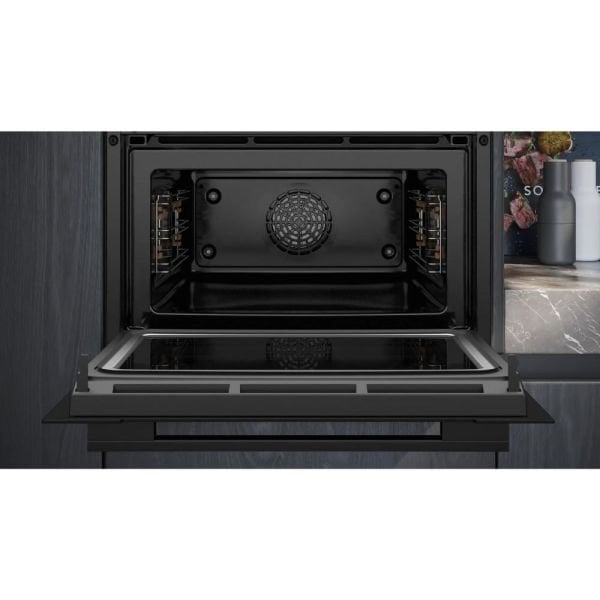Siemens CM724G1B1 iQ700 Mikrodalga Fonksiyonlu Kompakt Ankastre Fırın