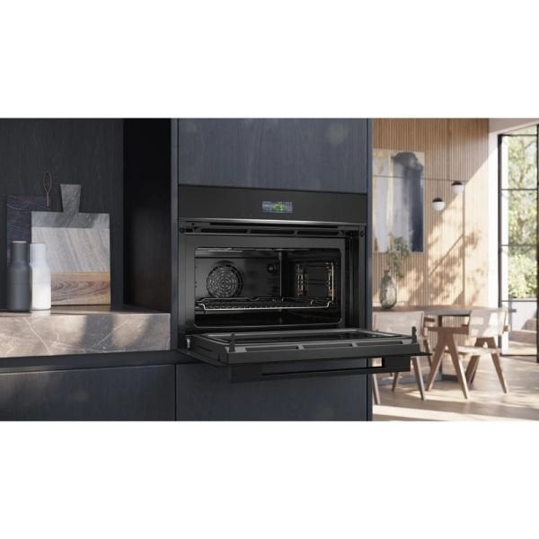 Siemens CM724G1B1 iQ700 Mikrodalga Fonksiyonlu Kompakt Ankastre Fırın