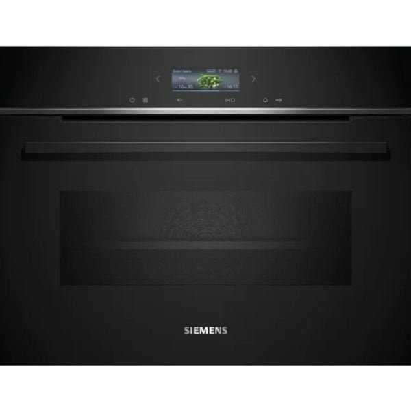 Siemens CM724G1B1 iQ700 Mikrodalga Fonksiyonlu Kompakt Ankastre Fırın