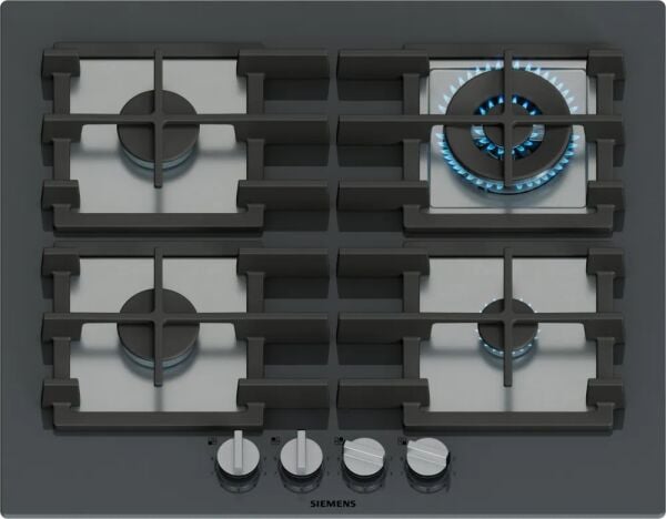 Siemens iQ500 Gazlı Ocak 60 cm Sert cam