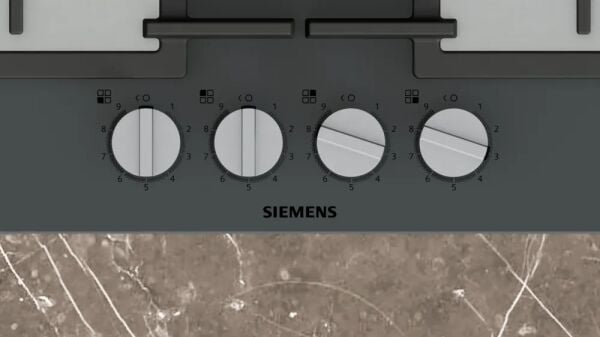Siemens iQ500 Gazlı Ocak 60 cm Sert cam