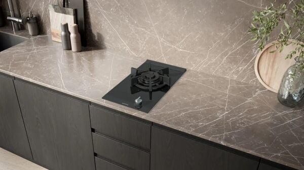 Siemens iQ700 Gazlı Domino Ocak 30 cm Seramik, Siyah