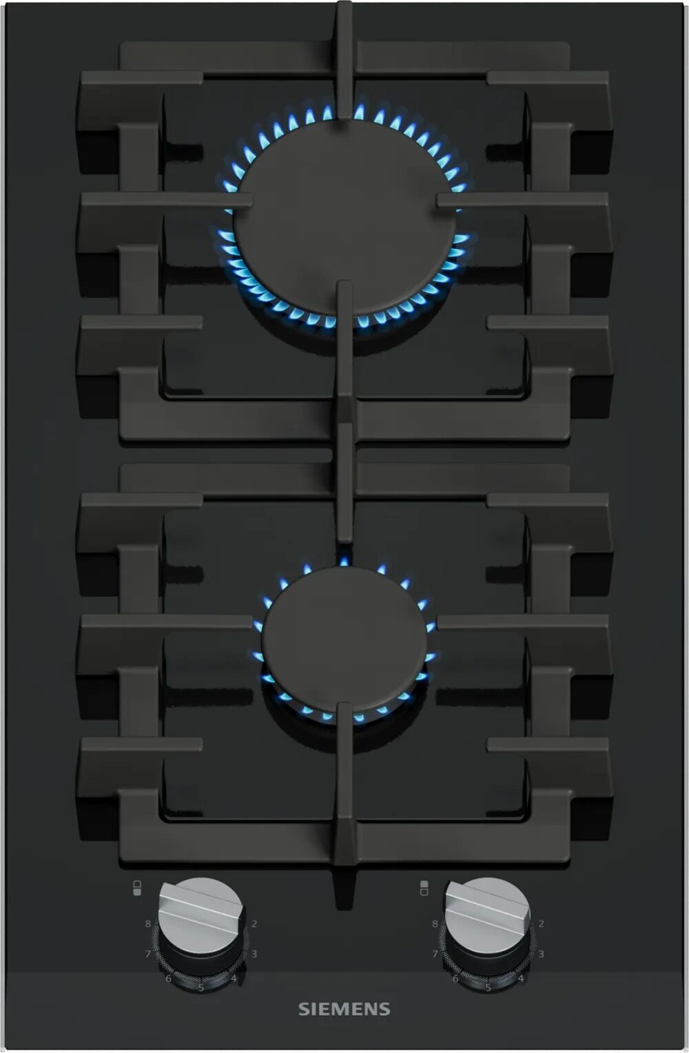 Siemens iQ700 Gazlı Domino Ocak 30 cm Seramik, Siyah