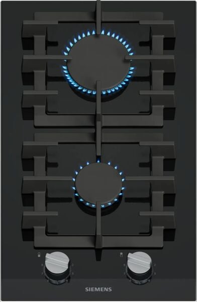 Siemens iQ700 Gazlı Domino Ocak 30 cm Seramik, Siyah