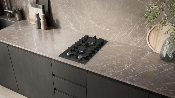 Siemens iQ700 Gazlı Domino Ocak 30 cm Seramik, Siyah