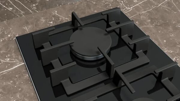 Siemens iQ700 Gazlı Domino Ocak 30 cm Seramik, Siyah