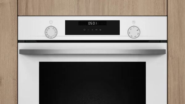 Siemens iQ300 Buhar Destekli Ankastre Fırın 60 x 60 cm Beyaz