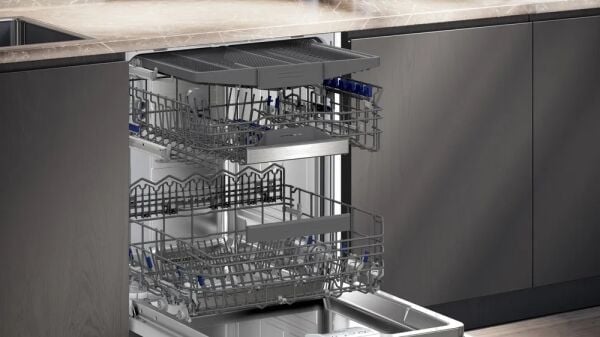 Siemens iQ500 Tam Ankastre Bulaşık Makinesi 60 cm , varioHinge