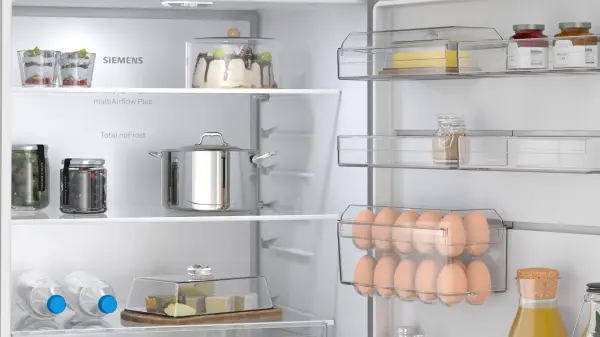 Siemens KG56NVPD0N iQ300 Alttan Donduruculu Buzdolabı 186.2 x 69.5 cm Kolay temizlenebilir Inox - görsel 3