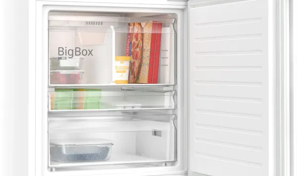 Siemens KG56NVWD0N iQ300 Alttan Donduruculu Buzdolabı 186.2 x 69.5 cm Beyaz, Total noFrost - görsel 5