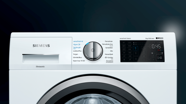 Siemens WM12T780TR 9 KG 1200 Devir Çamaşır Makinası