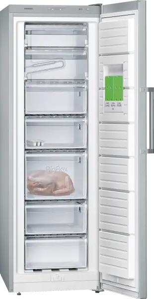 Siemens GS33VVIE0N 231 lt Inox Derin Dondurucu - görsel 3
