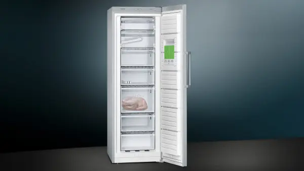 Siemens GS33VVIE0N 231 lt Inox Derin Dondurucu - görsel 2