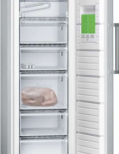 Siemens GS33VVIE0N 231 lt Inox Derin Dondurucu - görsel 5