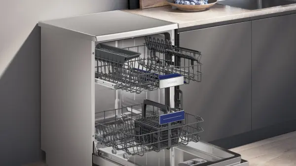 Siemens SN15EI00KT iQ500 Solo Bulaşık Makinesi 60 cm Kolay Temizlenebilir Inox - görsel 5