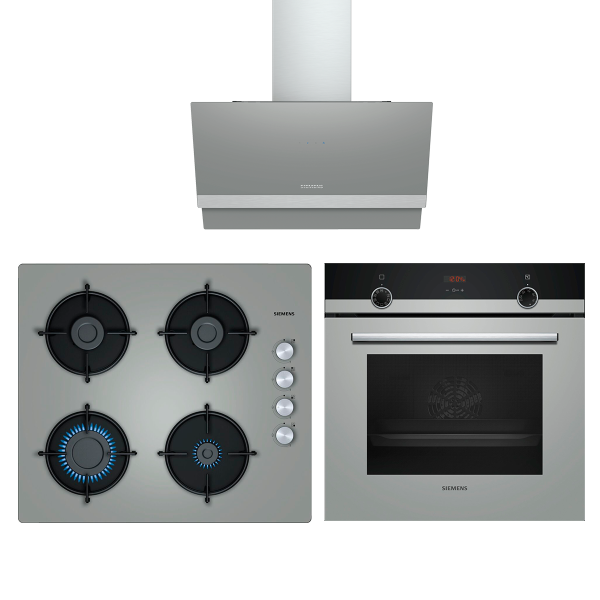 Siemens Titanyum Gri Ankastre Set (60 cm Ocaklı) 1