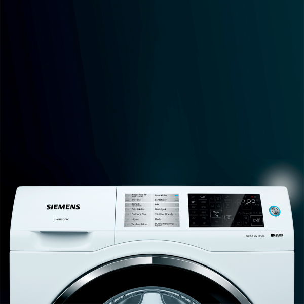 Siemens WD14U560TR 10/6 KG 1400 Devir Çamaşır Makinesi