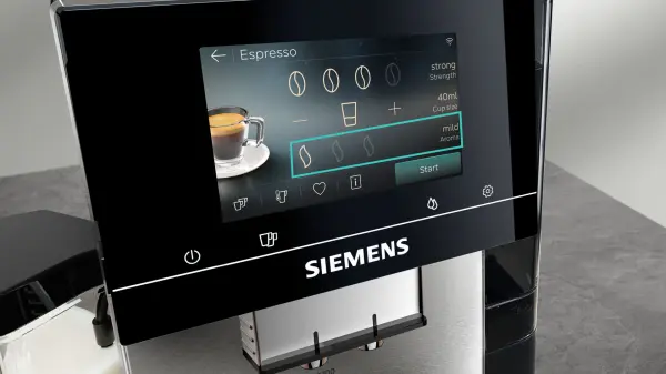 Siemens TQ723E03 EQ700 iAroma Tam Otomatik Kahve Makinesi Paslanmaz çelik - görsel 8