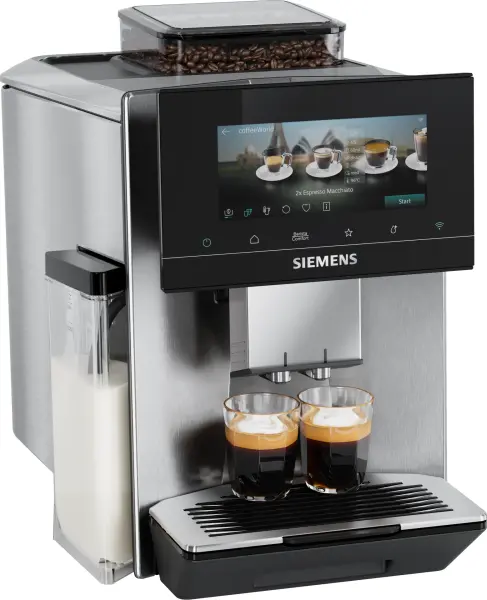 Siemens TQ925E03 EQ900 iAroma Tam Otomatik Kahve Makinesi Paslanmaz çelik