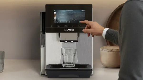 Siemens TQ927EZ3 EQ900 plus iAroma Tam Otomatik Kahve Makinesi Paslanmaz çelik - görsel 2