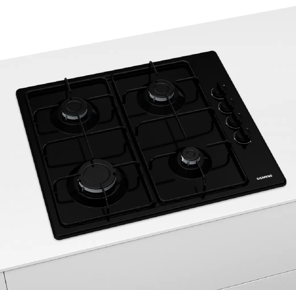 Siemens EB6C6PB82O 60 cm Gazlı Siyah Ankastre Ocak