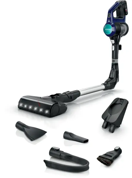 Siemens VSM120B iQ500 Şarjlı Süpürge Mavi