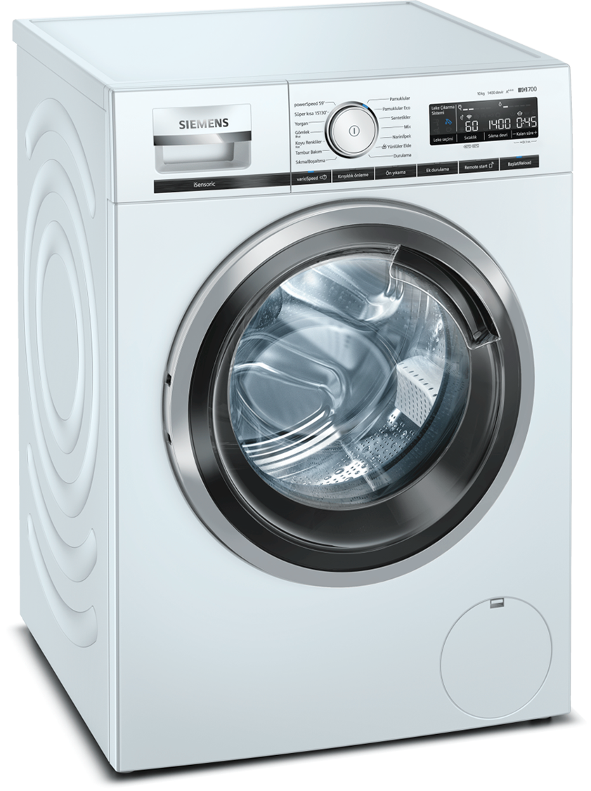 Siemens WM14XM80TR 10 KG 1400 Devir Çamaşır Makinesi