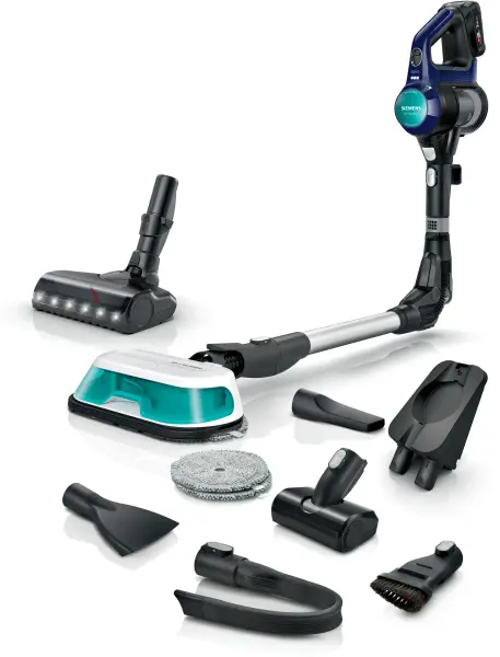 Siemens VSM120HYG iQ500 Şarjlı Süpürge Mavi
