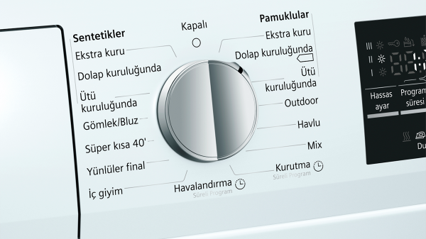 Siemens WT45W420TR 9 KG Kurutma Makinesi