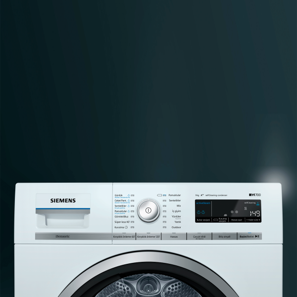 Siemens WT45W562TR 9 KG Kurutma Makinesi