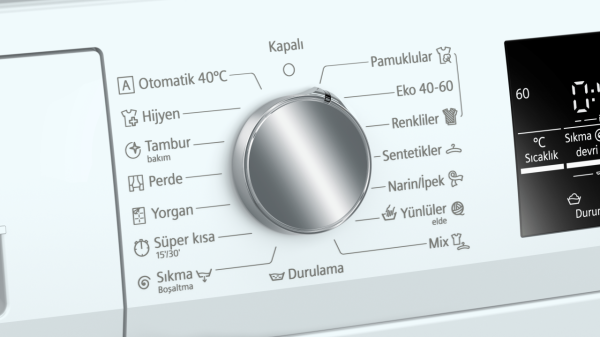Siemens WM12US90TR iQ500 Çamaşır Makinesi 9 kg 1200 dev./dak.