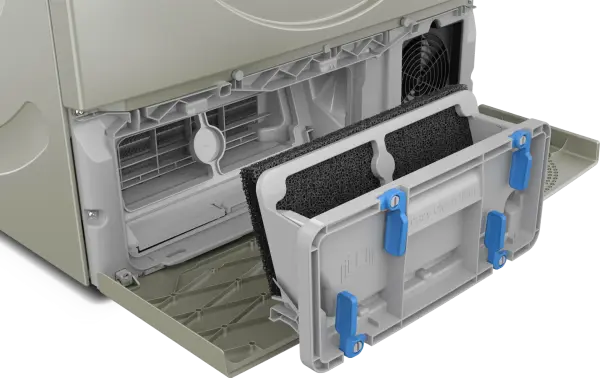 Siemens WQ42J20XTR iQ500 Isı Pompalı Kurutma Makinesi 9 kg Gümüş - görsel 8