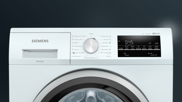 Siemens WM12UT90TR 9 KG 1200 Devir Çamaşır Makinesi