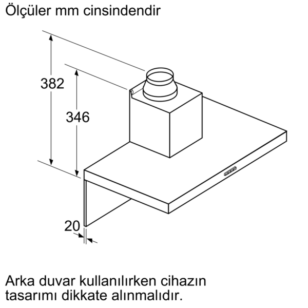 Siemens LC65BBC50T Duvar Tipi Davlumbaz