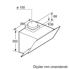 Siemens LC65KA270T Duvar Tipi Davlumbaz