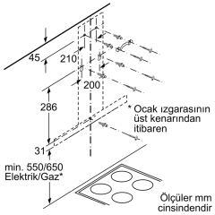 Siemens LC67BHM50 Duvar Tipi Davlumbaz