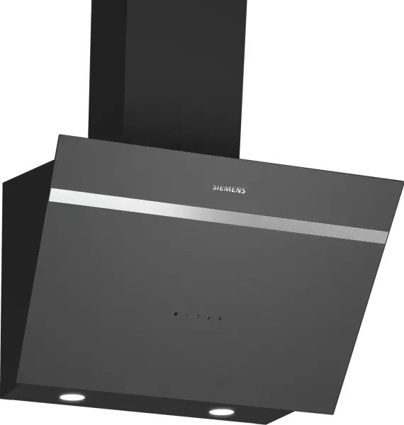 Siemens iQ300 Duvar Tipi Davlumbaz 60 cm Clear glass grey printed
