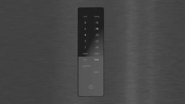 Siemens KG76NCXE0N iQ500 Alttan Donduruculu Buzdolabı BlackSteel - görsel 3