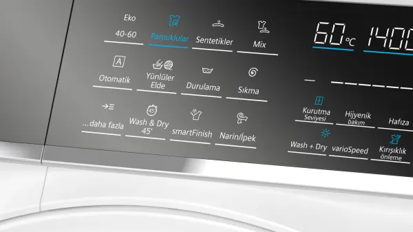 Siemens iQ700 Kurutmalı Çamaşır Makinesi 10.5/6 kg 1400 dev./dak. - görsel 2