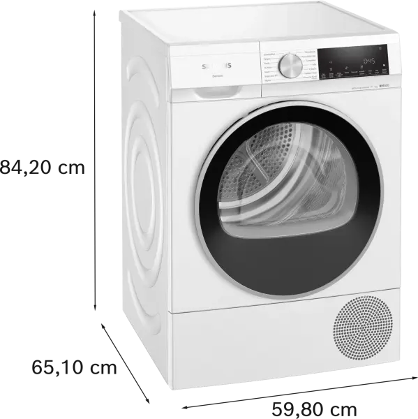 Siemens WQ44G2C1TR iQ500 Isı Pompalı Kurutma Makinesi - görsel 6