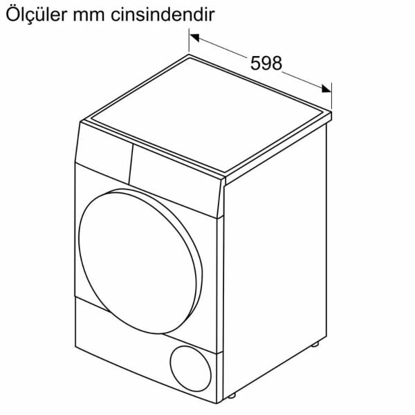 Siemens WT00H200TR iQ300 Isı Pompalı Kurutma Makinesi - görsel 8