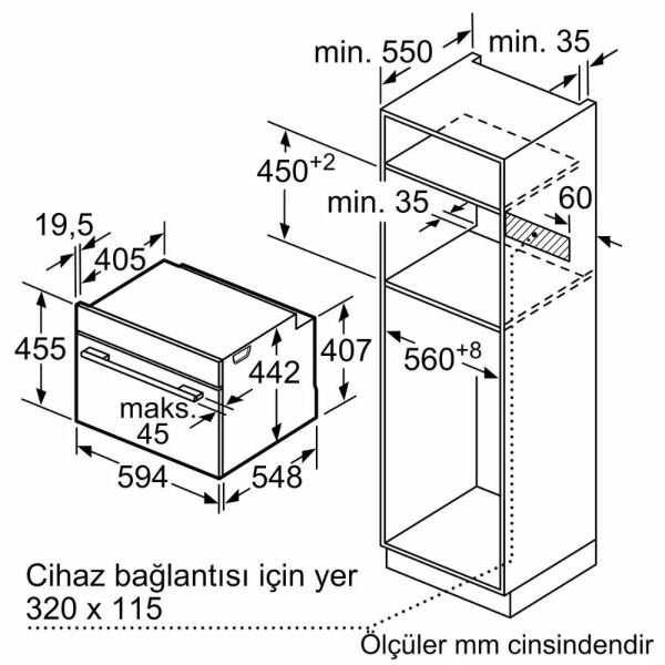 Siemens CD714GXB1 iQ700 Buharlı Fırın