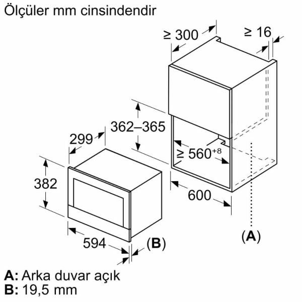 Siemens BE732L1B1 iQ700 Ankastre Mikrodalga Fırın