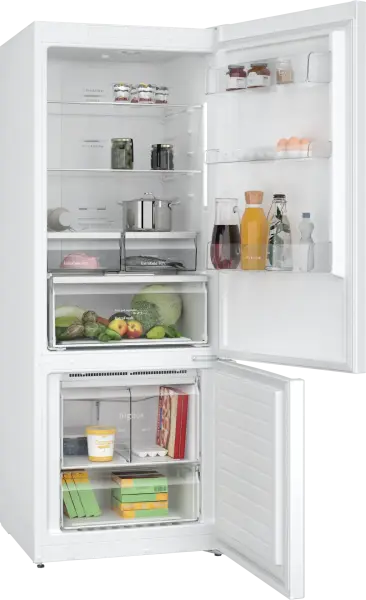 Profilo BD3055WECN Alttan Donduruculu Buzdolabı 186 x 70 cm Beyaz, Total No Frost - görsel 2