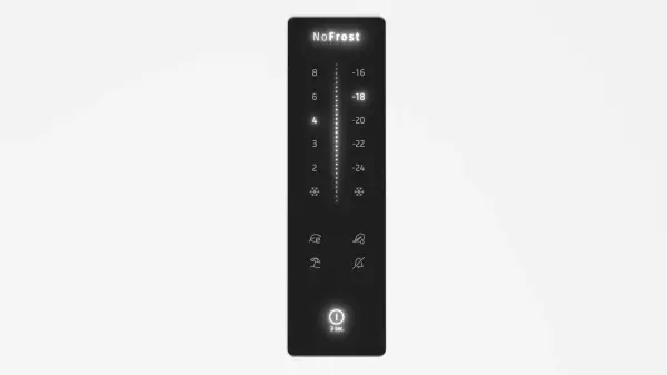 Profilo BD3055WECN Alttan Donduruculu Buzdolabı 186 x 70 cm Beyaz, Total No Frost - görsel 3