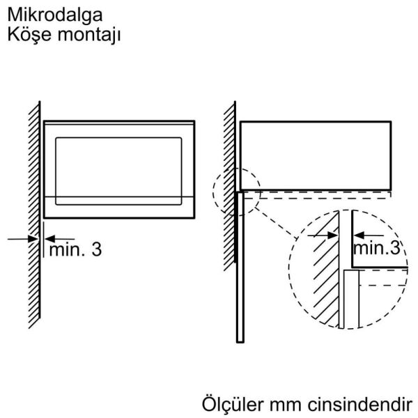Siemens BF525LMW0 iQ500 Ankastre Mikrodalga - görsel 5