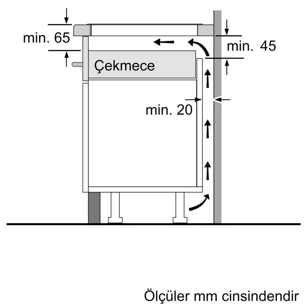 Siemens EU611AGA5E iQ100 İndüksiyonlu Ocak - görsel 7