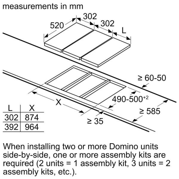 Siemens ER3A6AB70 iQ700 Gazlı Domino Ocak