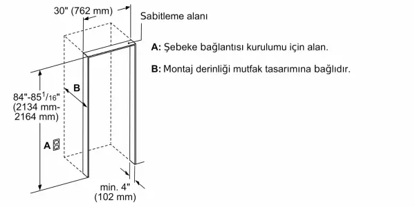 Siemens CI30RP02 iQ700 Ankastre Buzdolabı - görsel 7